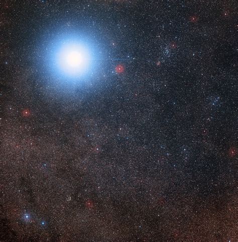 example
                                        of blue halo around distant
                                        star